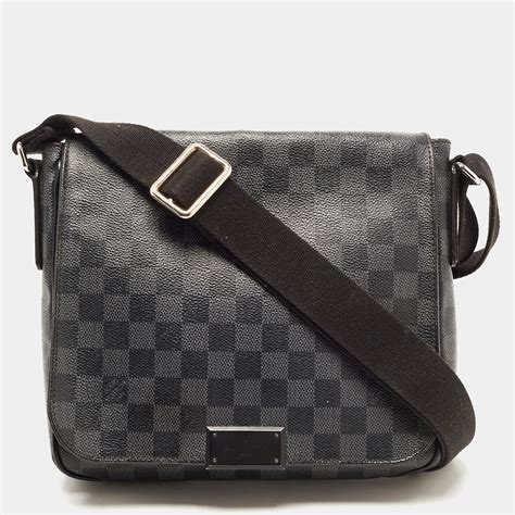 louis vuitton district mm blue|District PM Small Men's Messenger Bag .